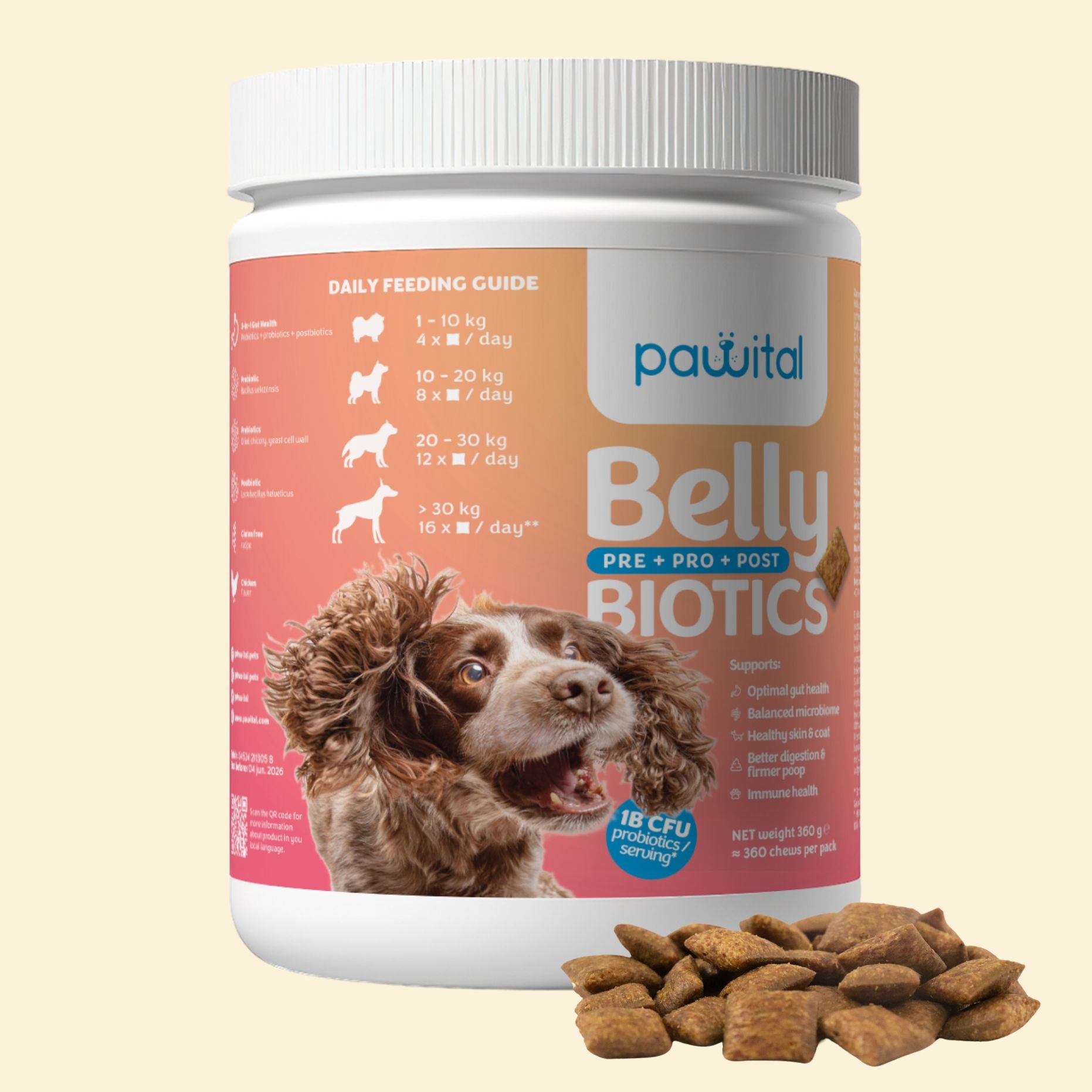 Belly Biotics (360 bocconcini)