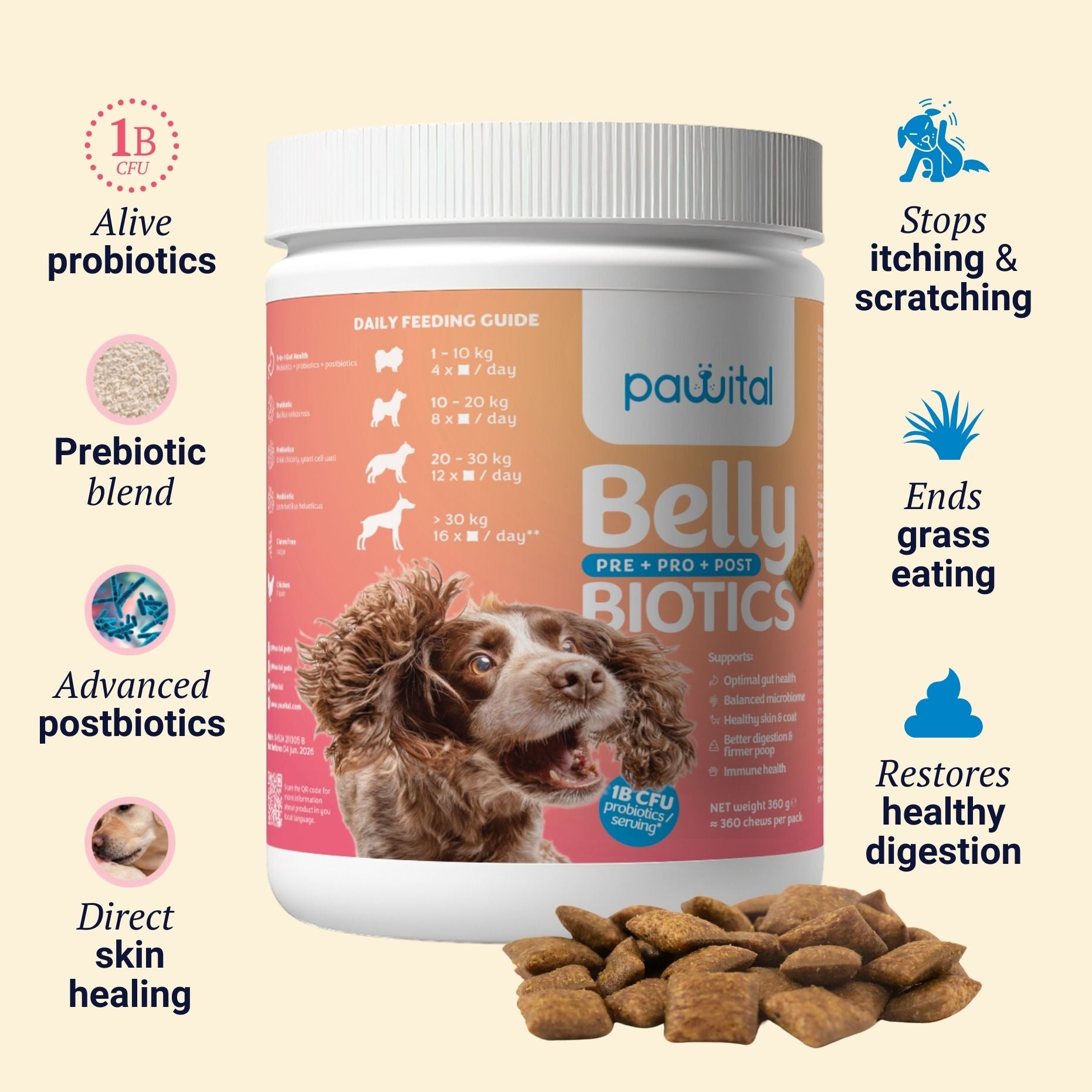 Belly Biotics (360 bocconcini)