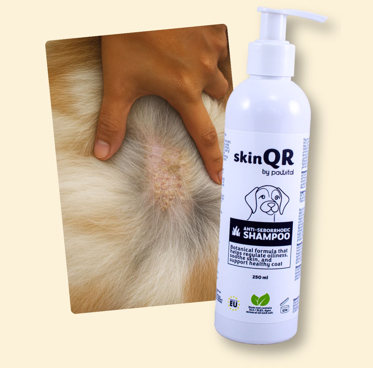 skinQR Shampoo Antiseborroico (250ml)
